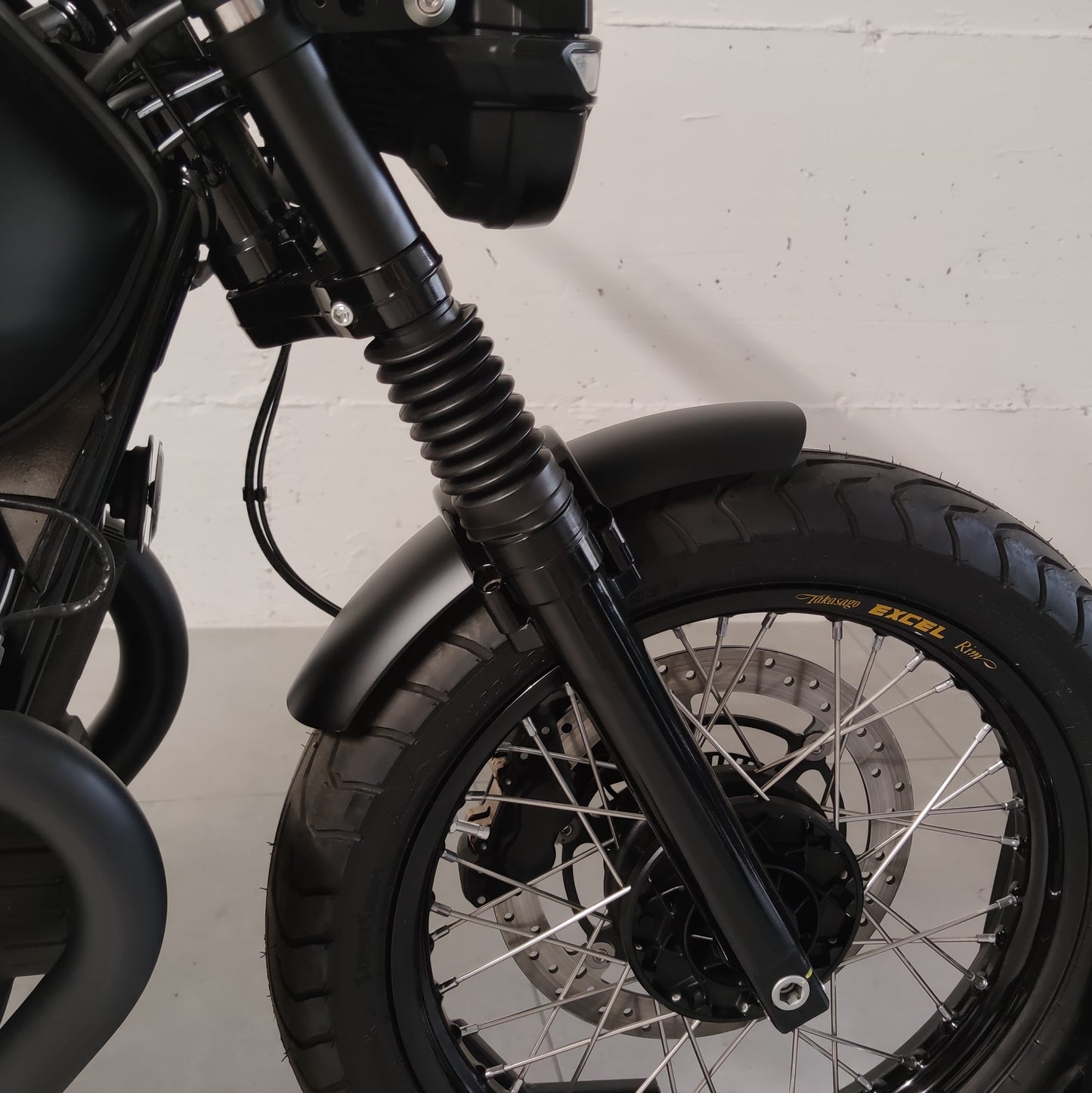 Short aluminum front fender