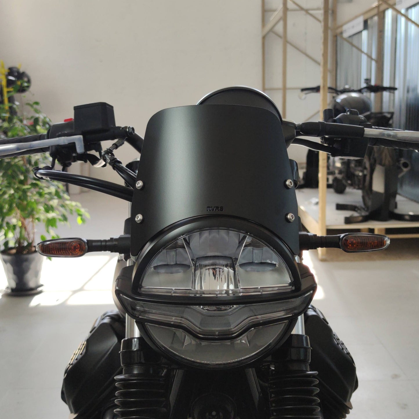 Aluminium windshield V7 850 E5 | E5 +