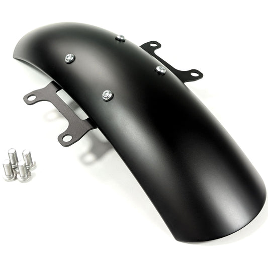 Short aluminum front fender with supports 
