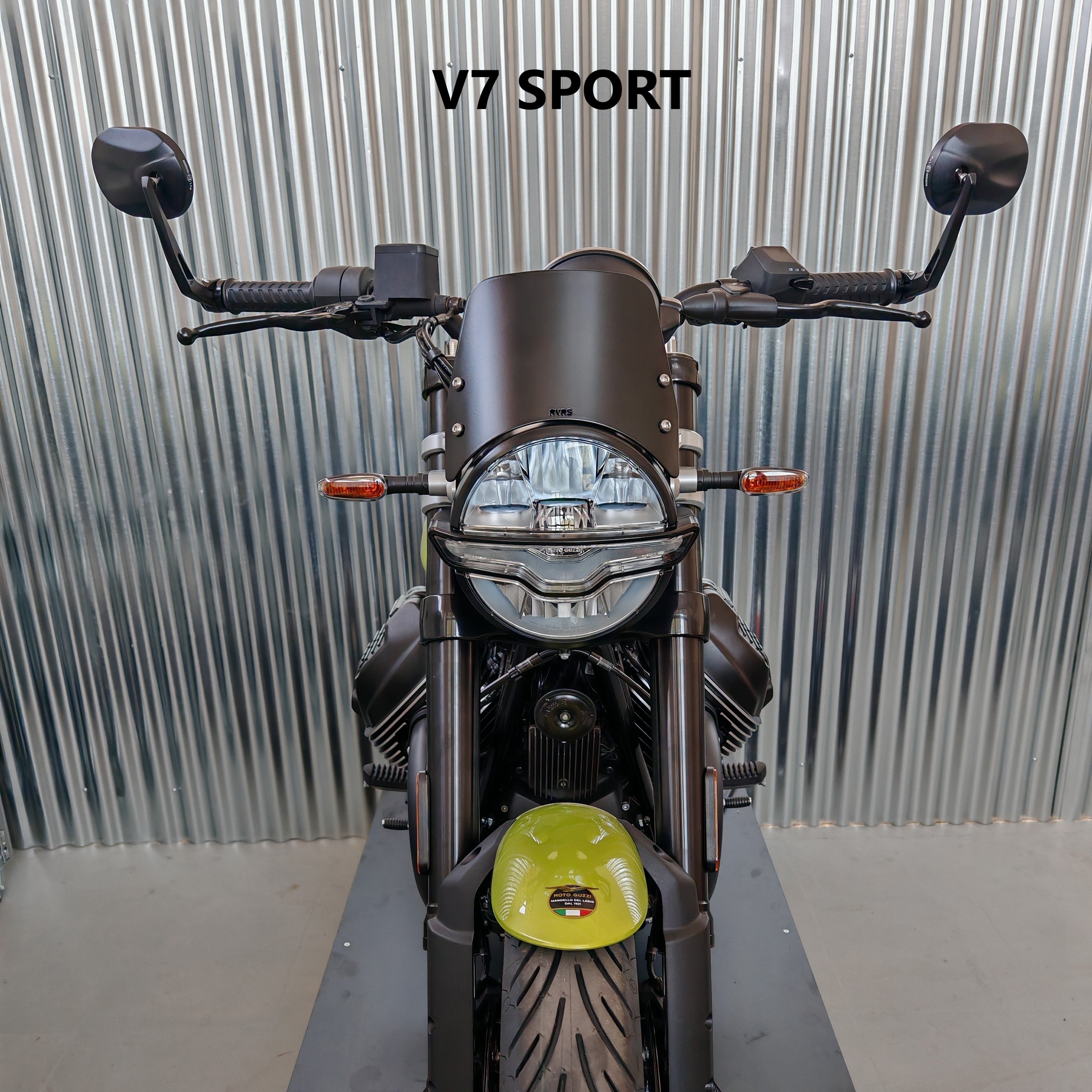 Aluminium windshield V7 850 E5 | E5 + – RVRS MOTO