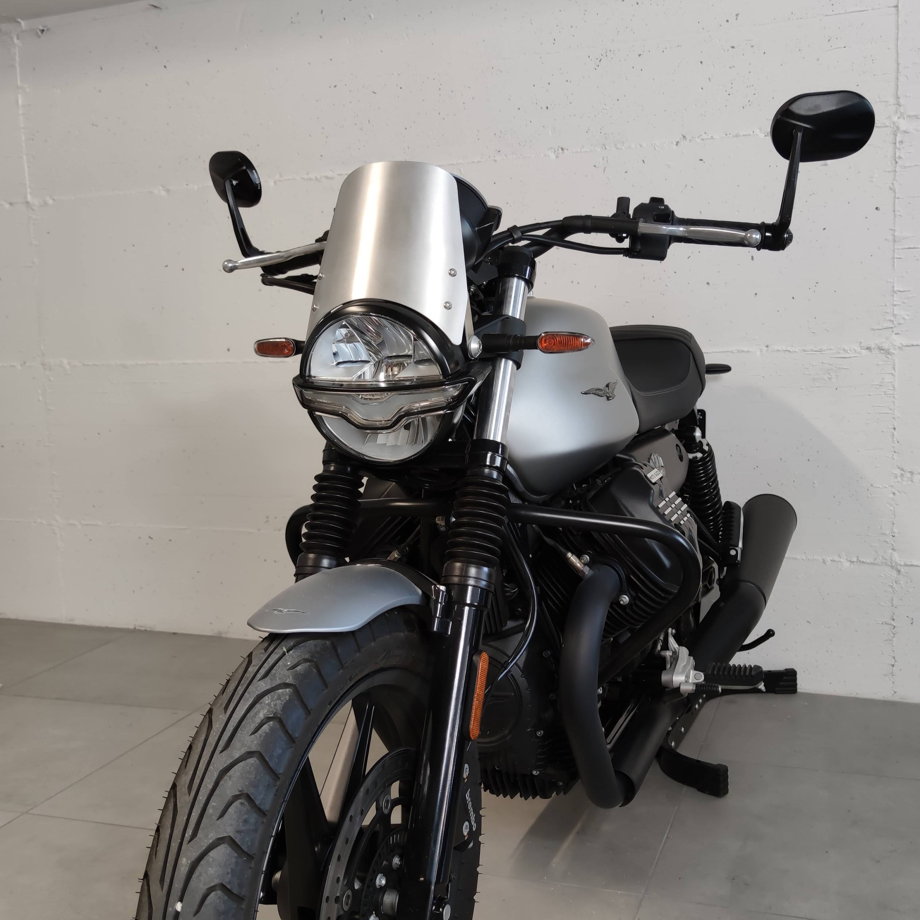 Aluminium windshield V7 850 E5 | E5 + – RVRS MOTO